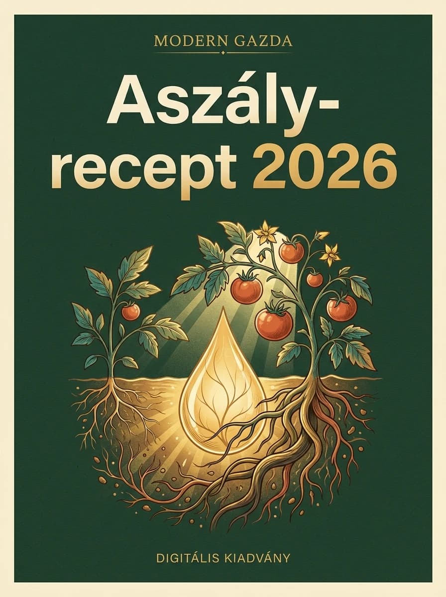 Aszály-recept 2026 – digitális kiadvány borítója