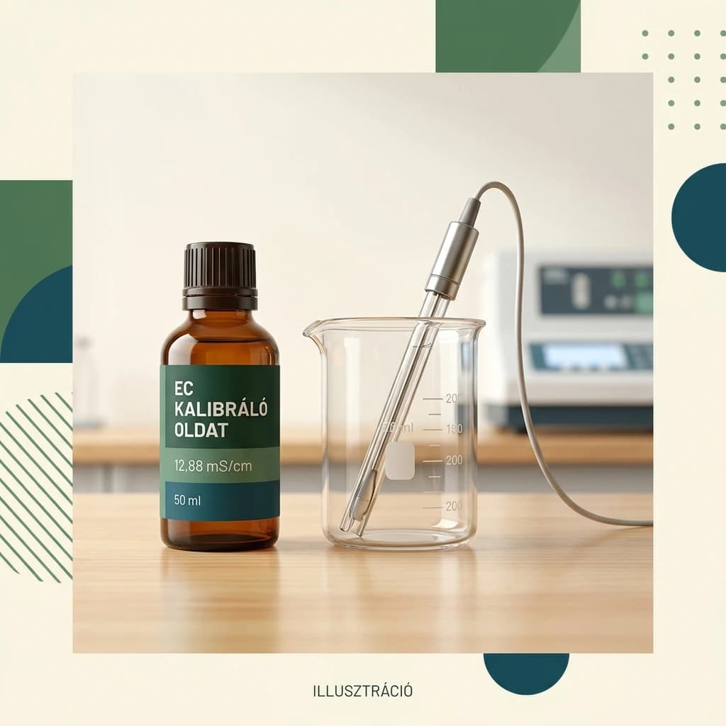 EC kalibráló oldat, 12,88 mS/cm – 50 ml – illusztráció