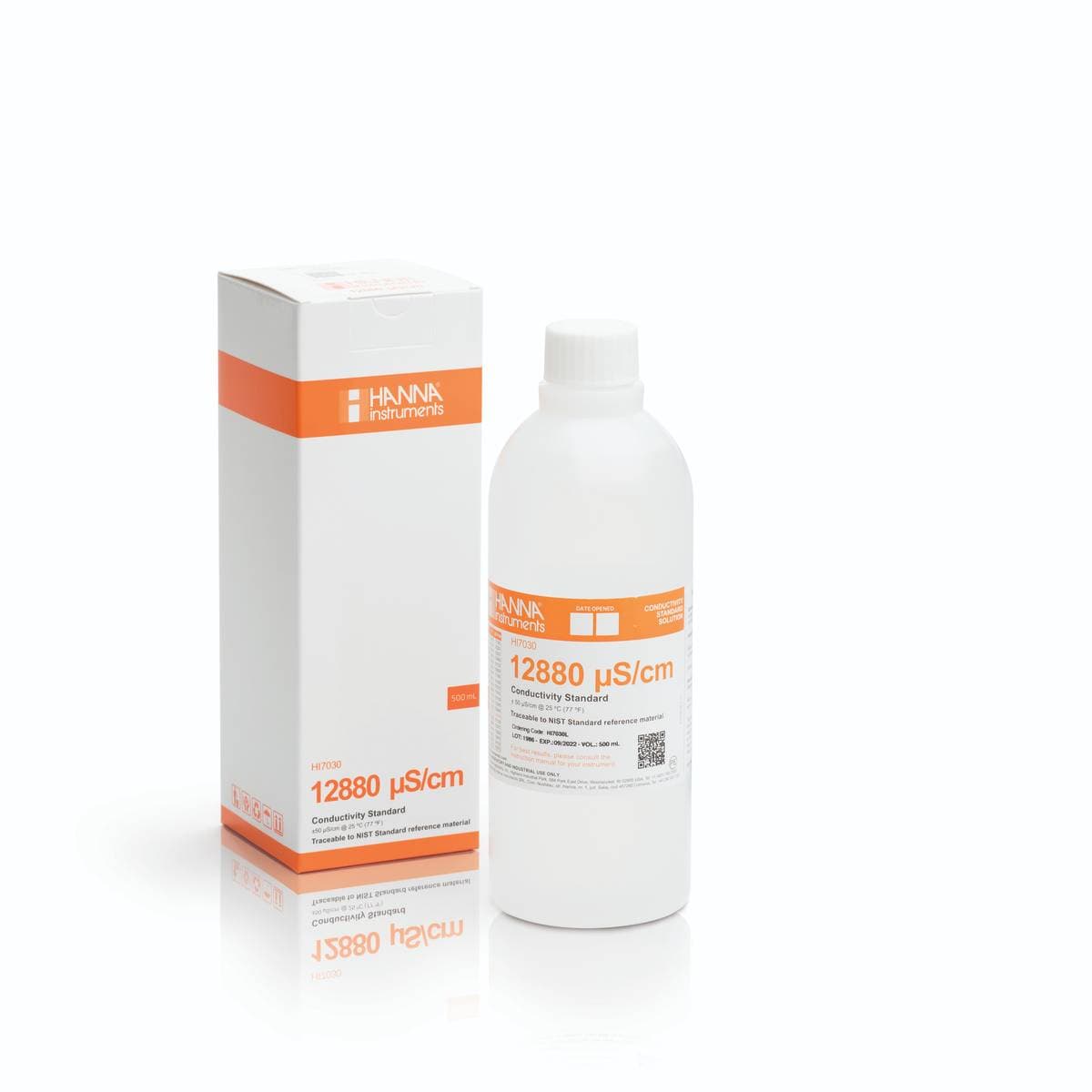 HANNA HI7030L EC kalibrálóoldat, 12 880 µS/cm, 500 ml