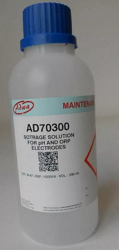 AD70300 elektróda tároló oldat – hosszabb élettartam, pontosabb mérések