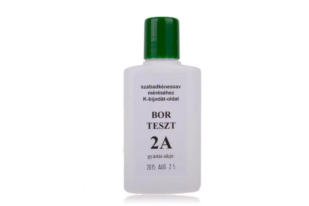 Bor-teszt 2A – Kálium-biodát oldat 100 ml (szabadkénes sav meghatározáshoz)