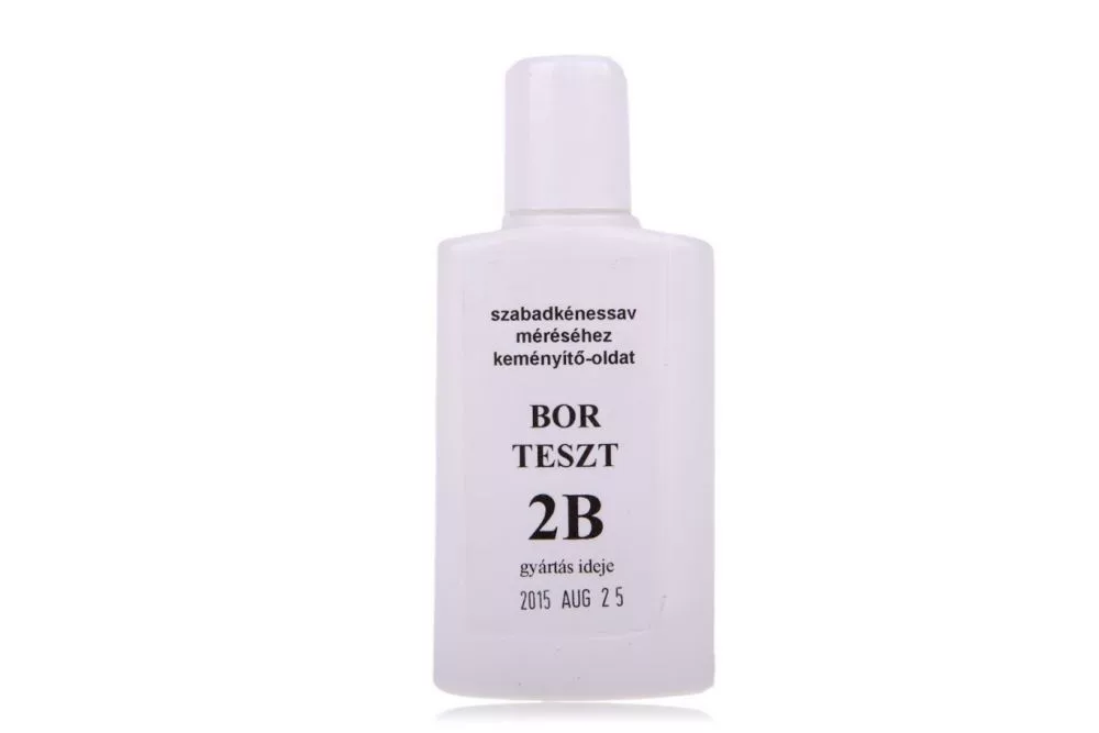 Bor-teszt 2B – Keményítő indikátor oldat 100 ml (szabadkénessav-teszteléshez)