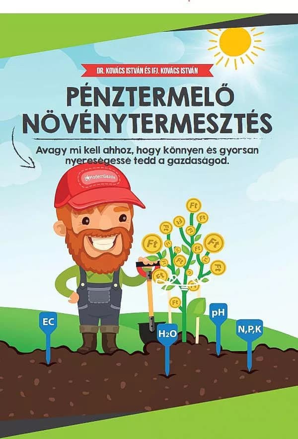 Pénztermelő növénytermesztés – Kézikönyv, ami megtanít mérni és profitálni