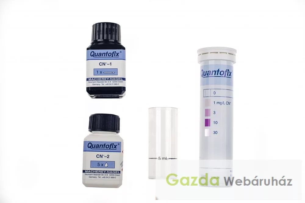 QUANTOFIX® 91318 ciánid tesztkészlet – biztonságos pálinkafőzés egyszerű méréssel