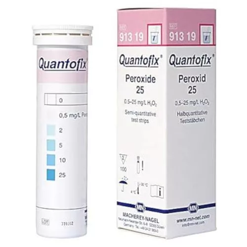 QUANTOFIX Peroxid-25 gyorsteszt – gyors és megbízható mérés már 0,5 mg/l-től