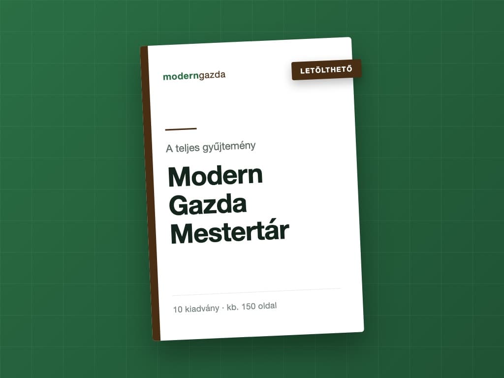 Modern Gazda Mestertár – teljes csomag – borító