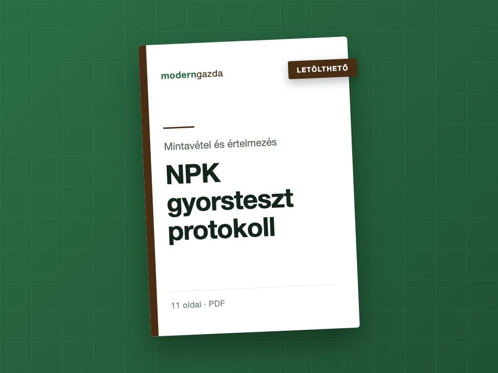 NPK gyorsteszt protokoll (PDF) – borító
