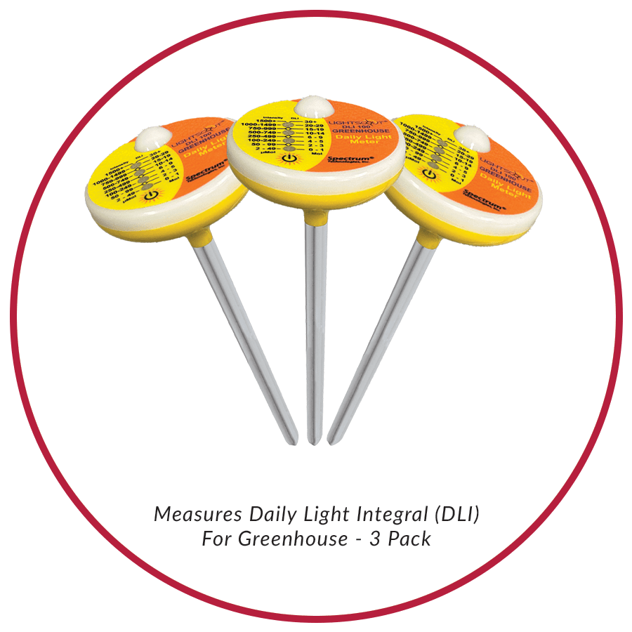 LightScout DLI100 Meter - Greenhouse (3 Pack) – 1. termékfotó