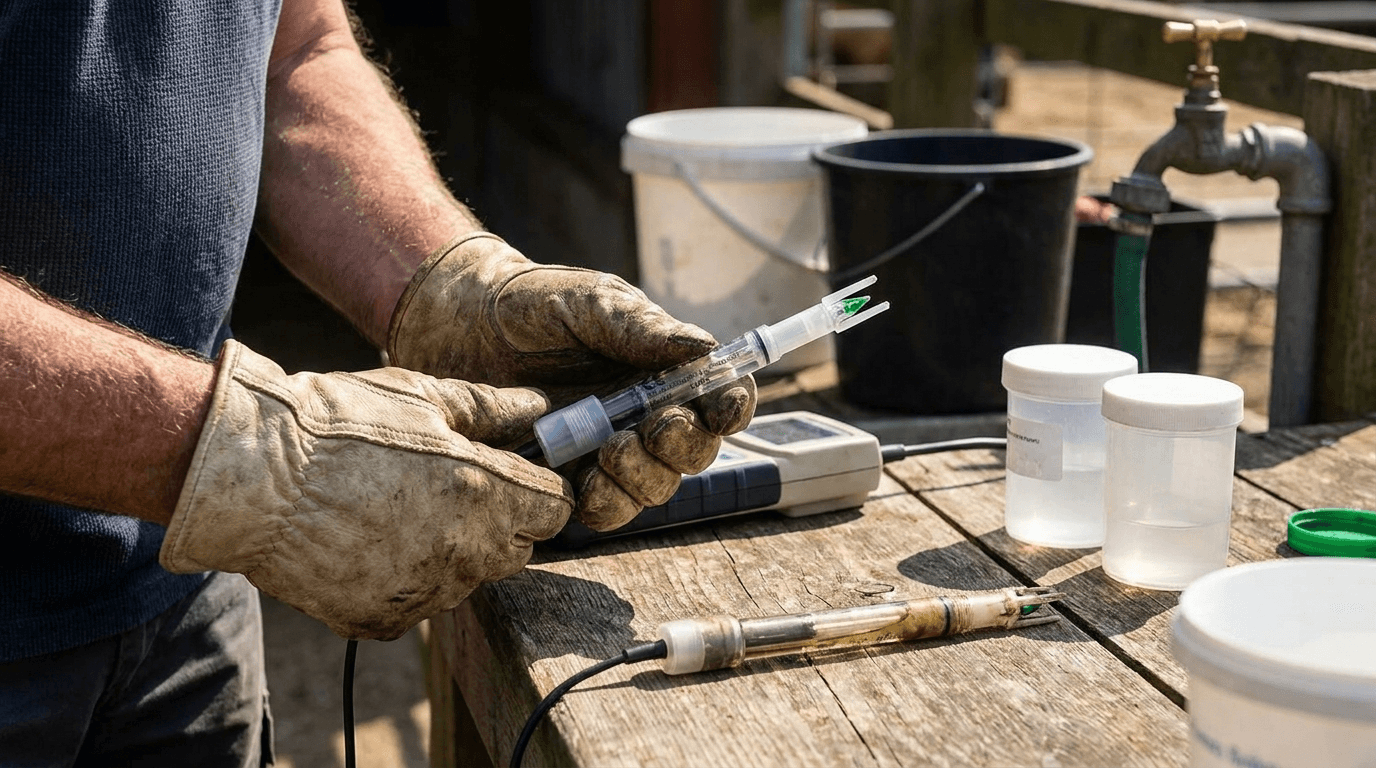 IJ-44C pH elektróda – megbízható mérés szennyezett mintákban is – használatban (1)