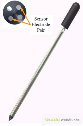 FieldScout – Professzionális talaj EC mérő 20 cm szondával, azonnali eredményekkel