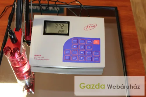 AD1020 – Professzionális laboratóriumi pH mérő mikroprocesszorral és USB adatmentéssel