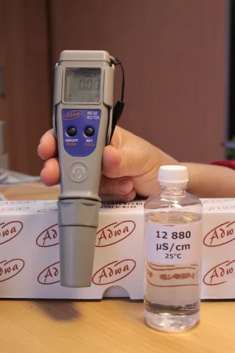 AD‑32 Kertészeti EC/TDS-mérő + 50 ml kalibráló oldat – profik választása