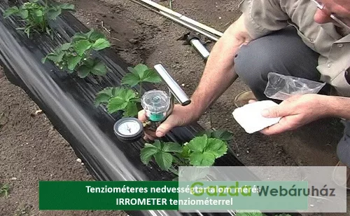 IRROMETER IR-LT-30 tenziométer – precíz nedvességmérés talajnélküli termesztéshez
