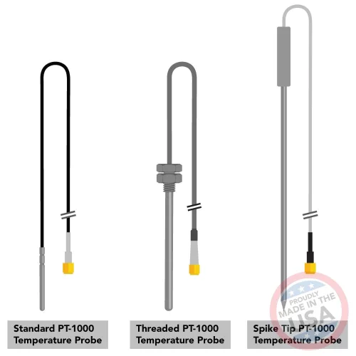 Hőmérő kit (PT-1000) – választható SMA szondával