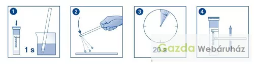 QUANTOFIX® 91304 rézteszt – gyors pálinkavizsgálat 100 mérésre, rézüzemekhez kötelező