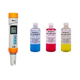 Profi pH mérő PH200 + 3x50 ml kalibráló oldat