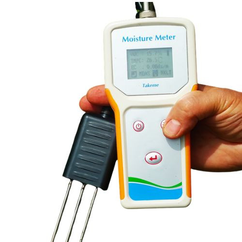 Takeme-10EC talajnedvesség, EC és hőmérséklet mérő 