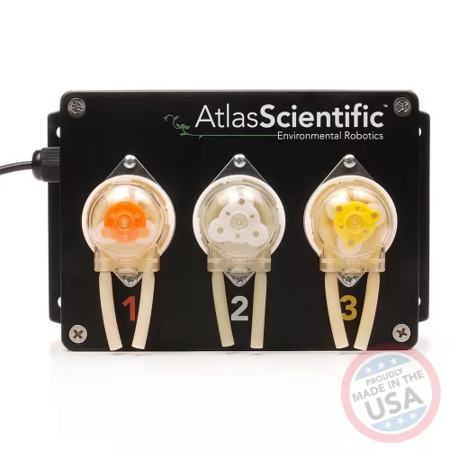 Háromcsatornás adagolópumpa – pH up + pH down + tápanyag