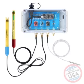   Medence vízminőség monitor – Wi-Fi, pH+ORP+hőmérséklet