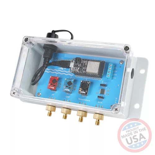 Medence vízminőség monitor – Wi-Fi, pH+ORP+hőmérséklet