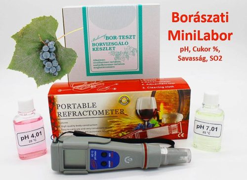 Borászati Minilabor Készlet – A profi borászat titkai az Ön otthonában is!